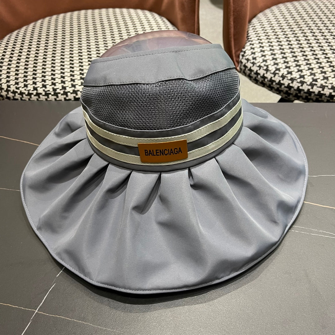 Pre-Owned Balenciaga Summer Wide Brim Sun Hat