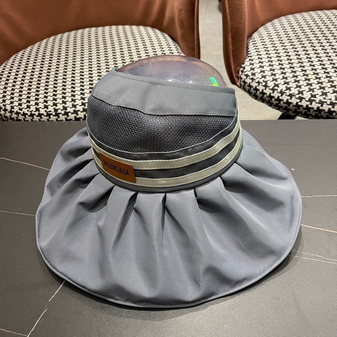 Pre-Owned Balenciaga Summer Wide Brim Sun Hat