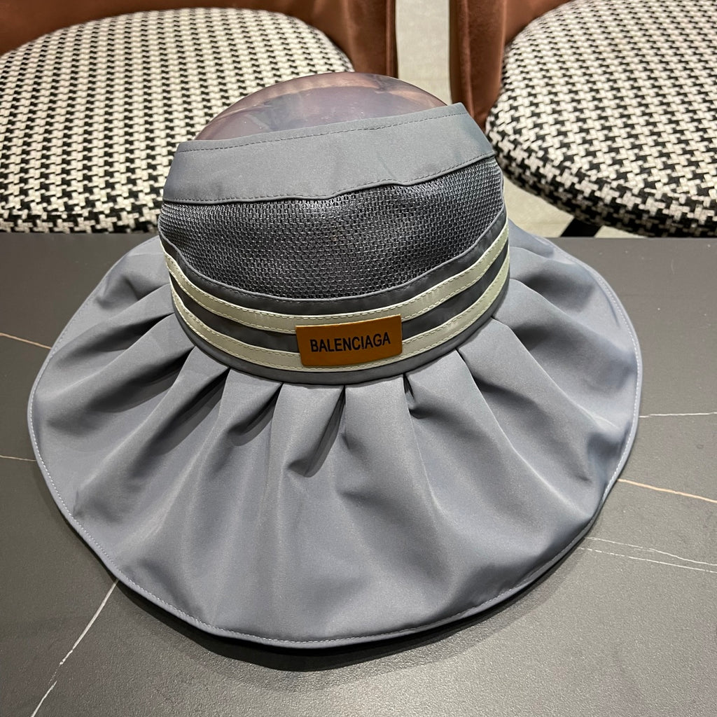 Pre-Owned Balenciaga Summer Wide Brim Sun Hat