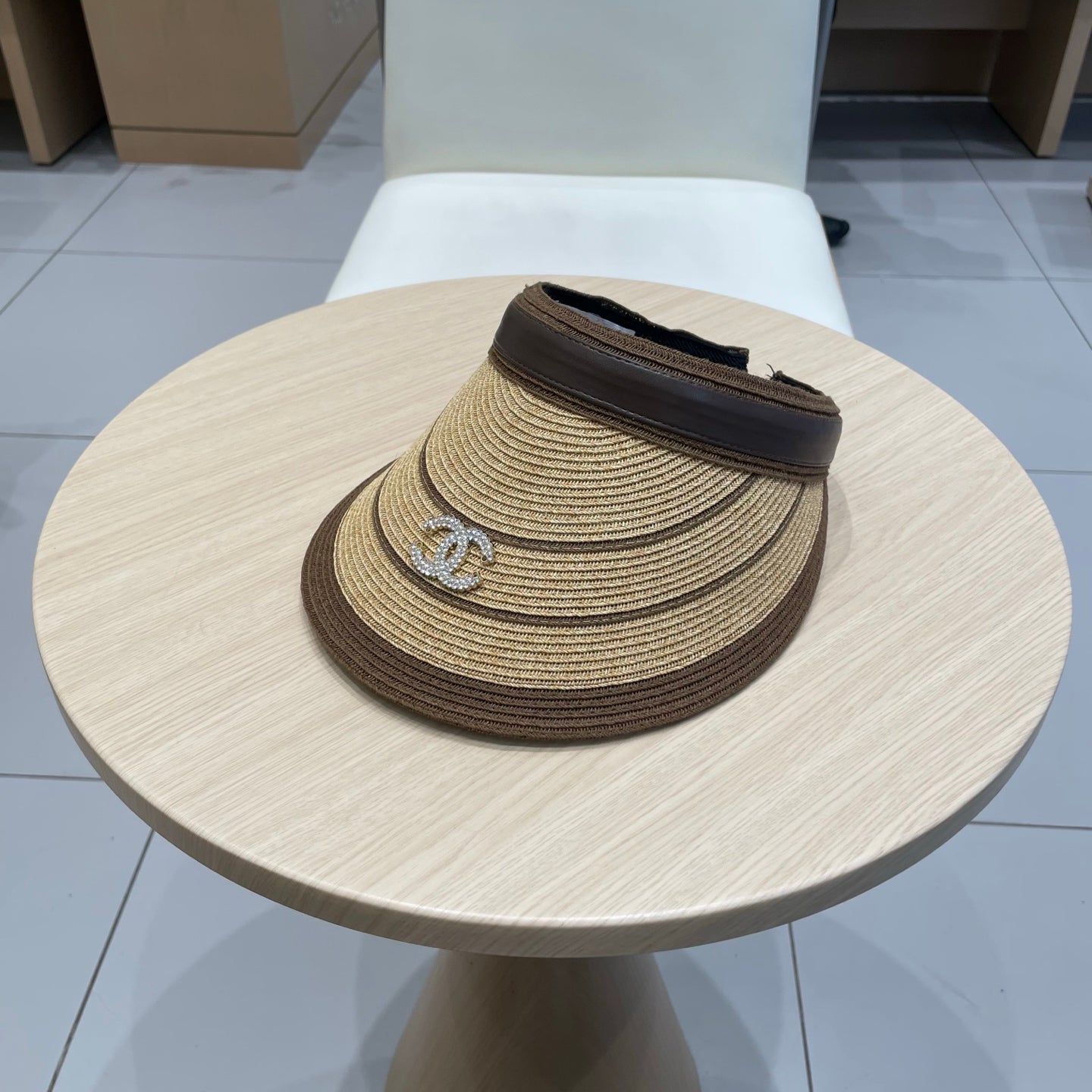 Pre-Owned Chanel Summer Straw Hat