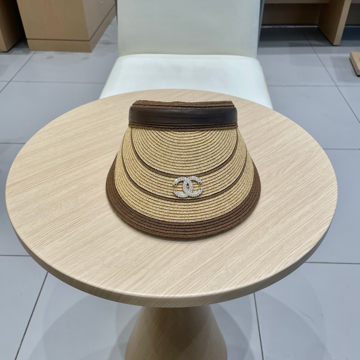 Pre-Owned Chanel Summer Straw Hat