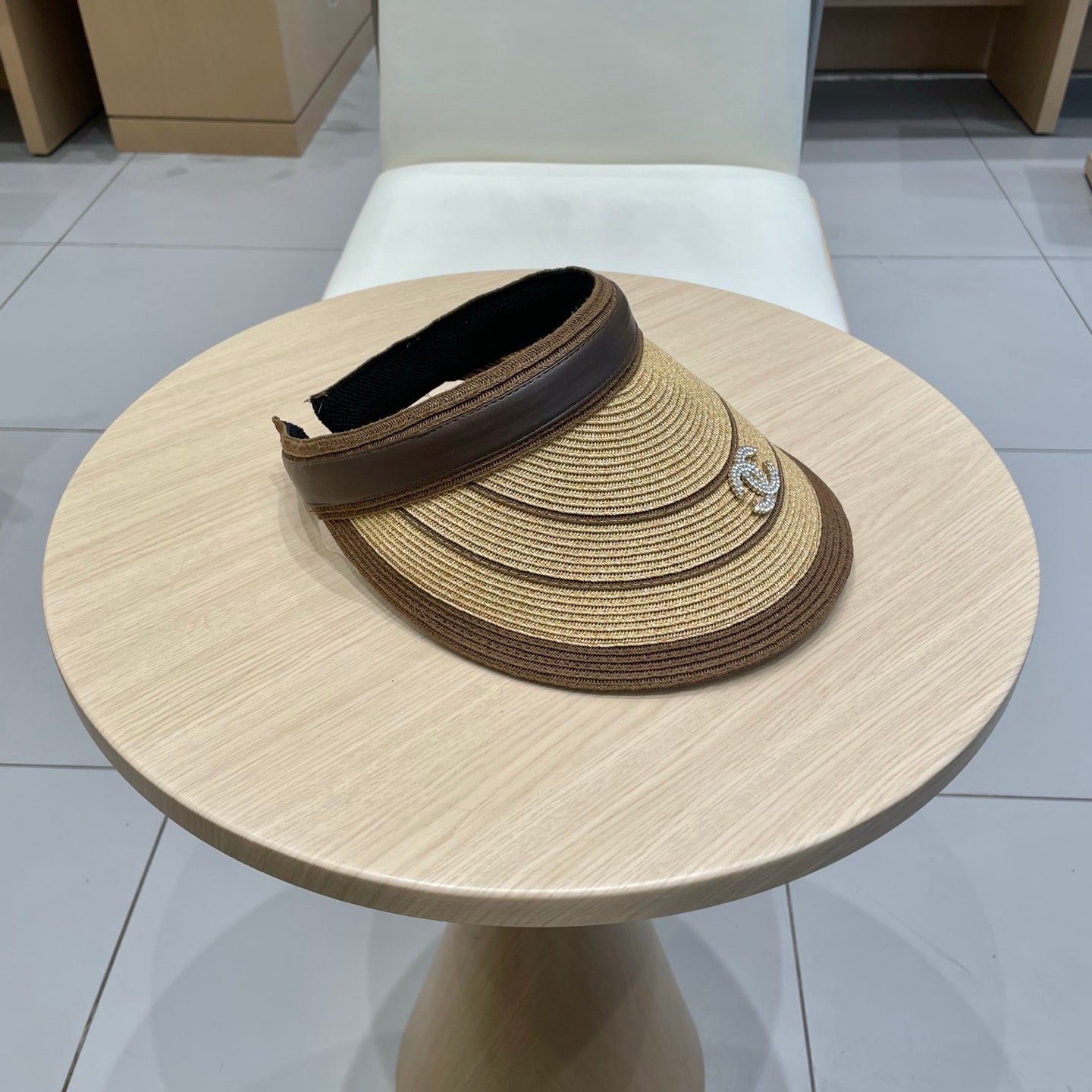 Pre-Owned Chanel Summer Straw Hat