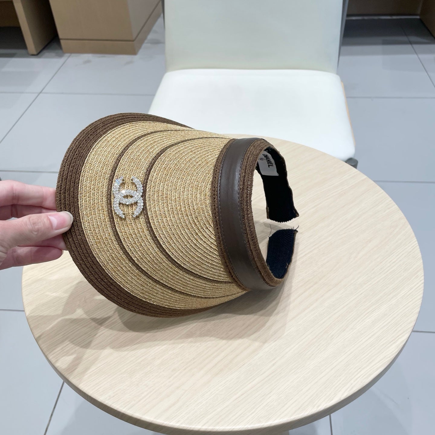 Pre-Owned Chanel Summer Straw Hat
