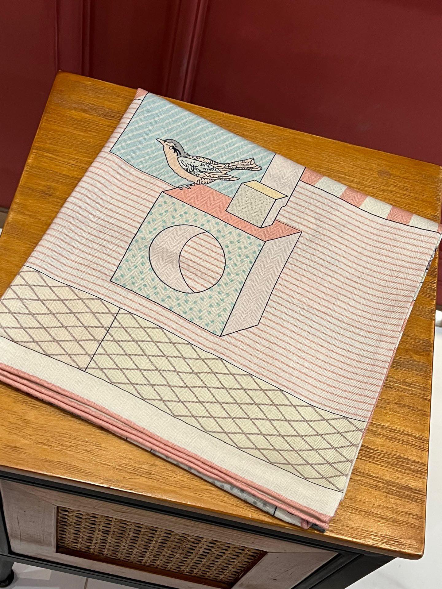 Pre-Owned Hermès Double-Sided Silk Scarf 140×140cm