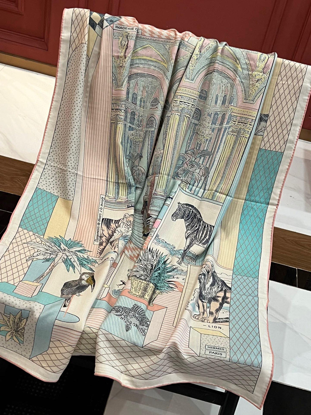 Pre-Owned Hermès Double-Sided Silk Scarf 140×140cm
