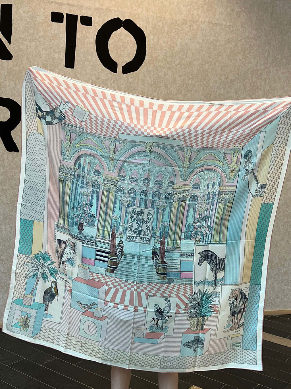 Pre-Owned Hermès Double-Sided Silk Scarf 140×140cm