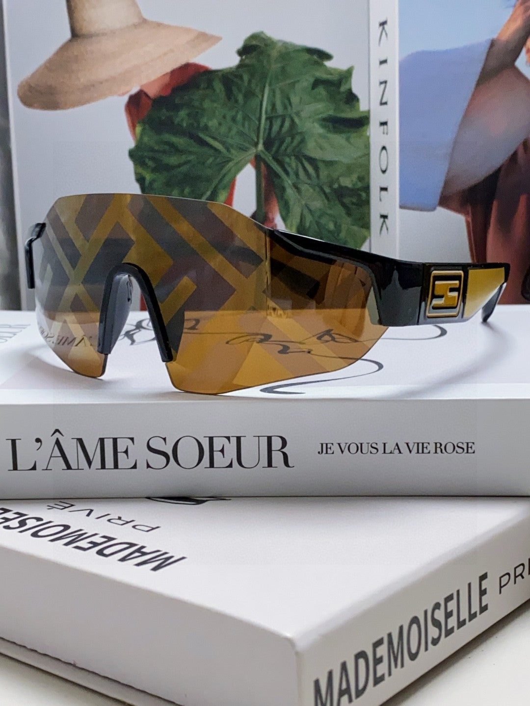 Fendi Shield Sunglasses | Pre-Loved Luxe Sport Aesthetic