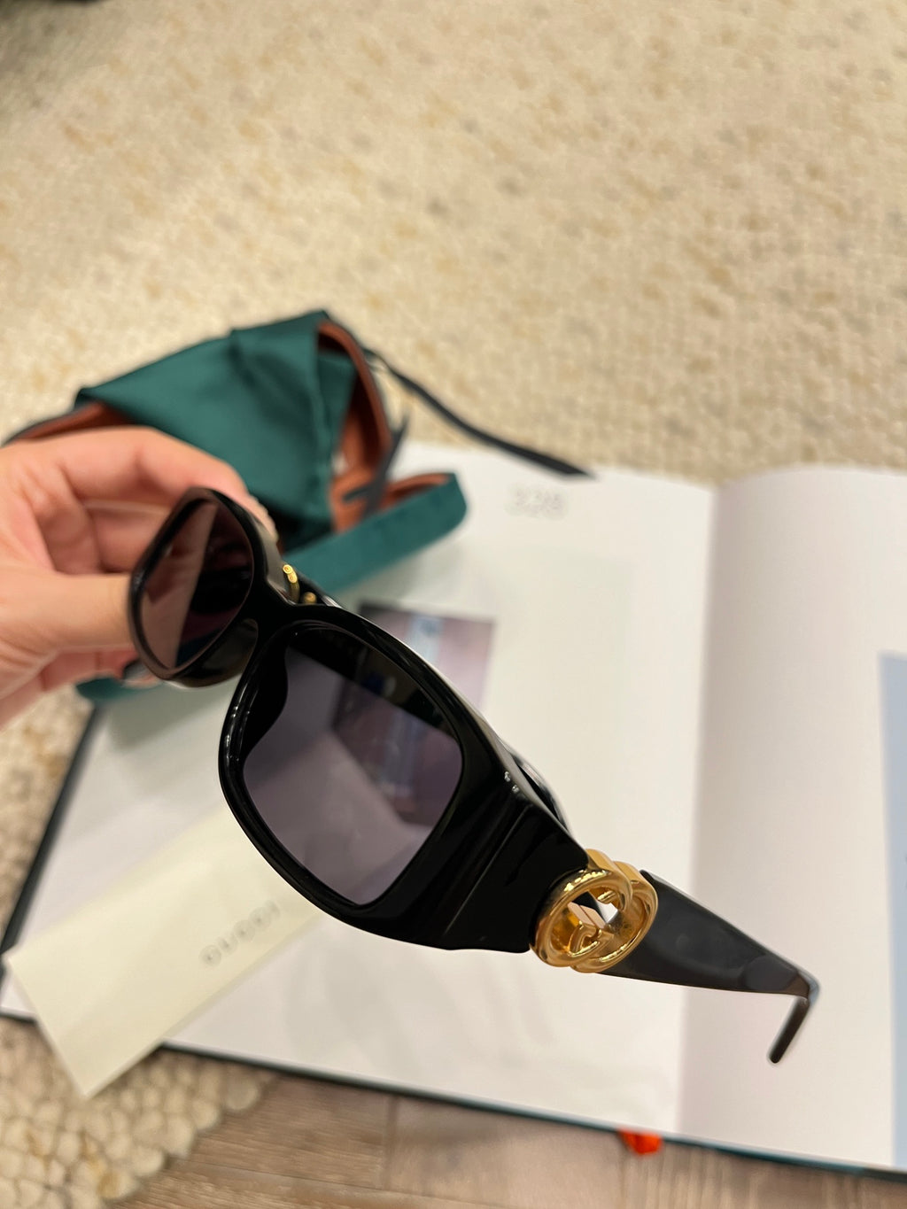 Gucci GG1661S Oversized Square Sunglasses | Pre-Loved Statement