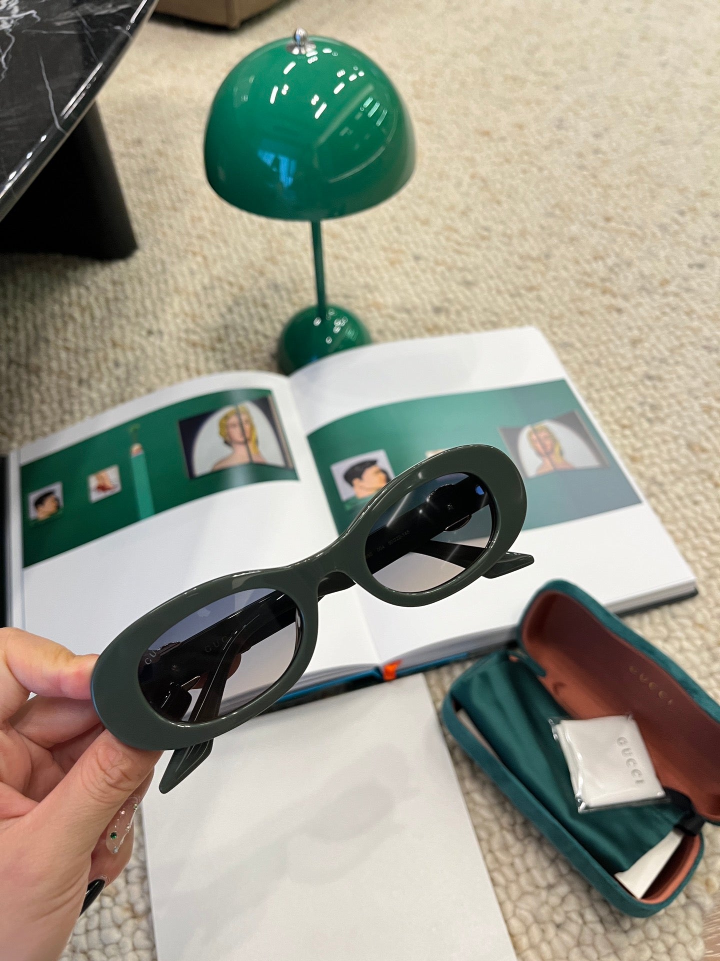 Gucci GG1588S Oversized Cat-Eye Sunglasses | Pre-Loved Luxe Design
