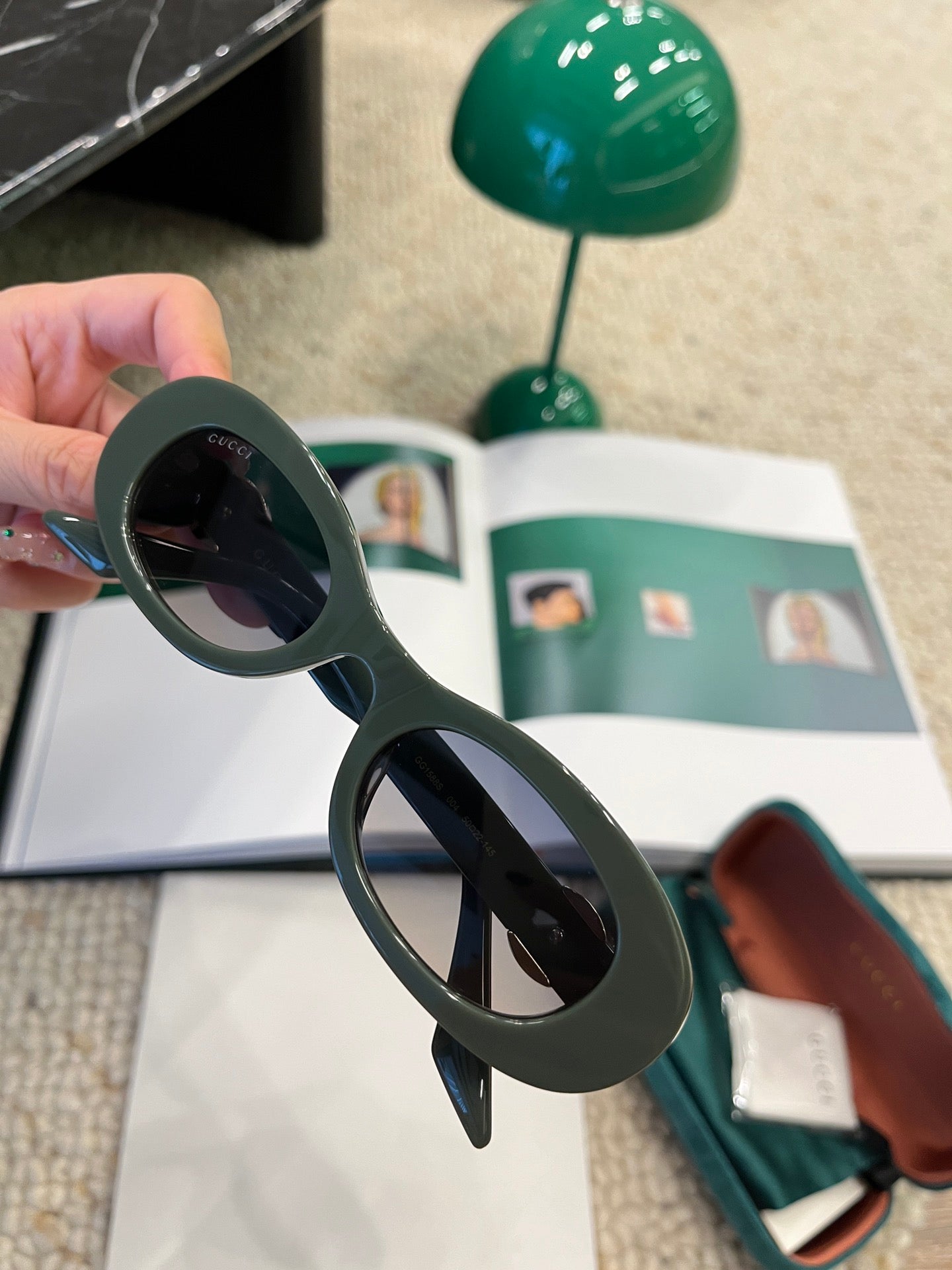 Gucci GG1588S Oversized Cat-Eye Sunglasses | Pre-Loved Luxe Design
