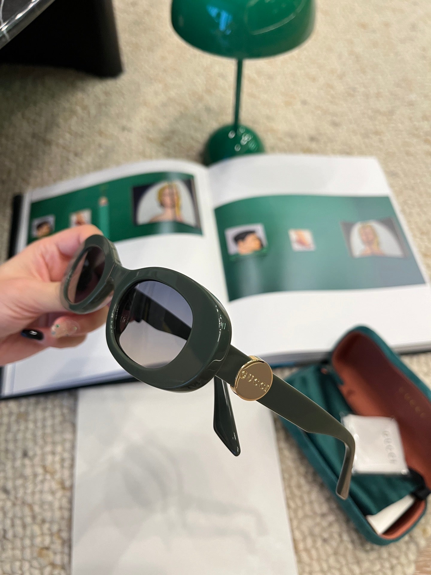Gucci GG1588S Oversized Cat-Eye Sunglasses | Pre-Loved Luxe Design