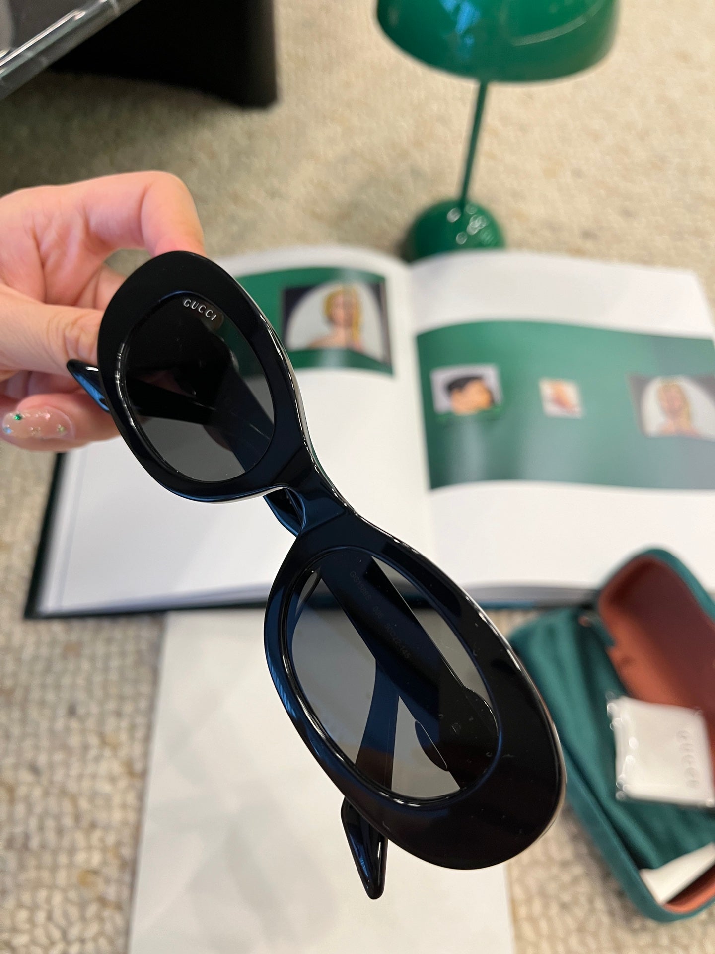 Gucci GG1588S Oversized Cat-Eye Sunglasses | Pre-Loved Luxe Design