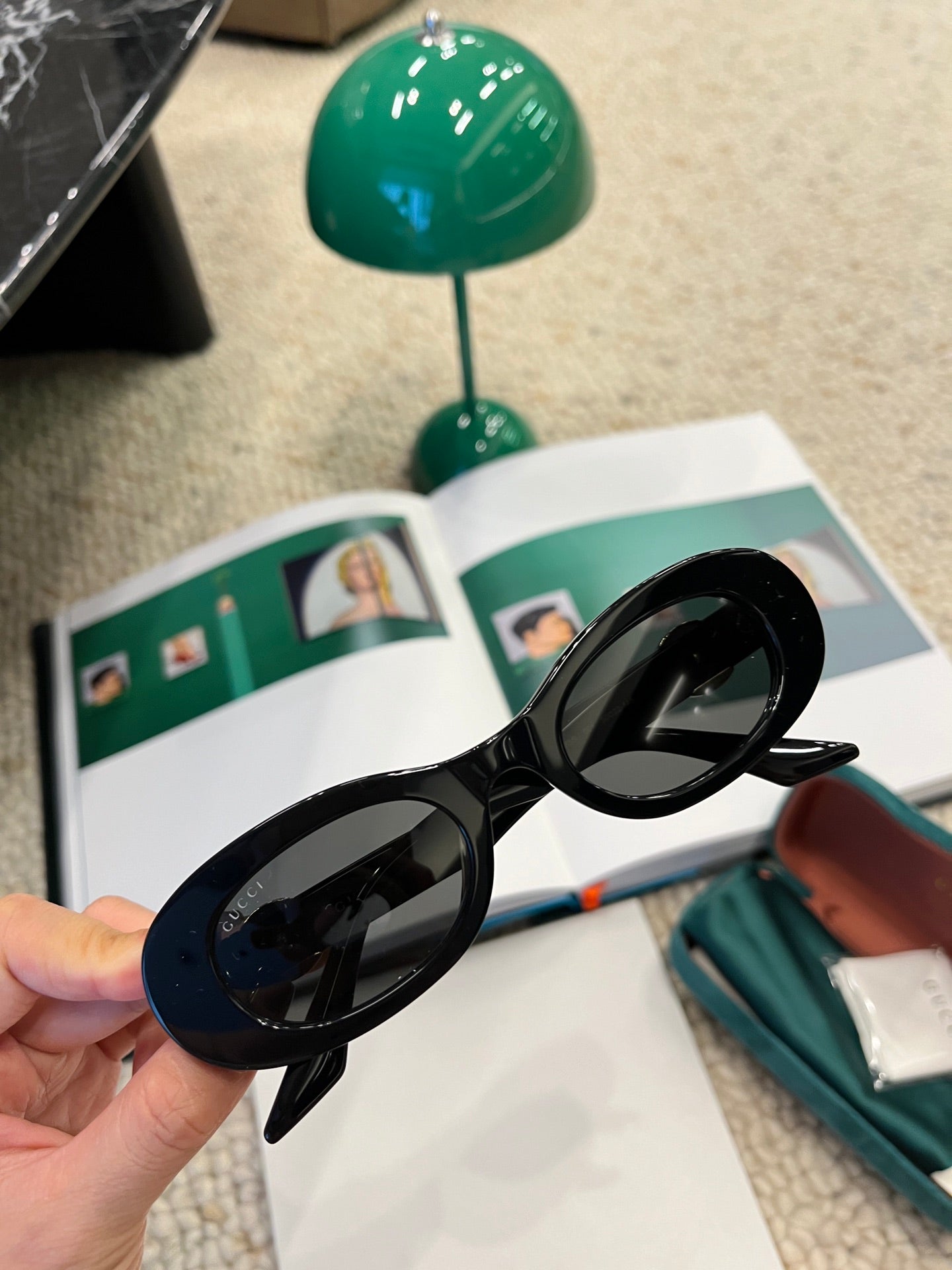 Gucci GG1588S Oversized Cat-Eye Sunglasses | Pre-Loved Luxe Design