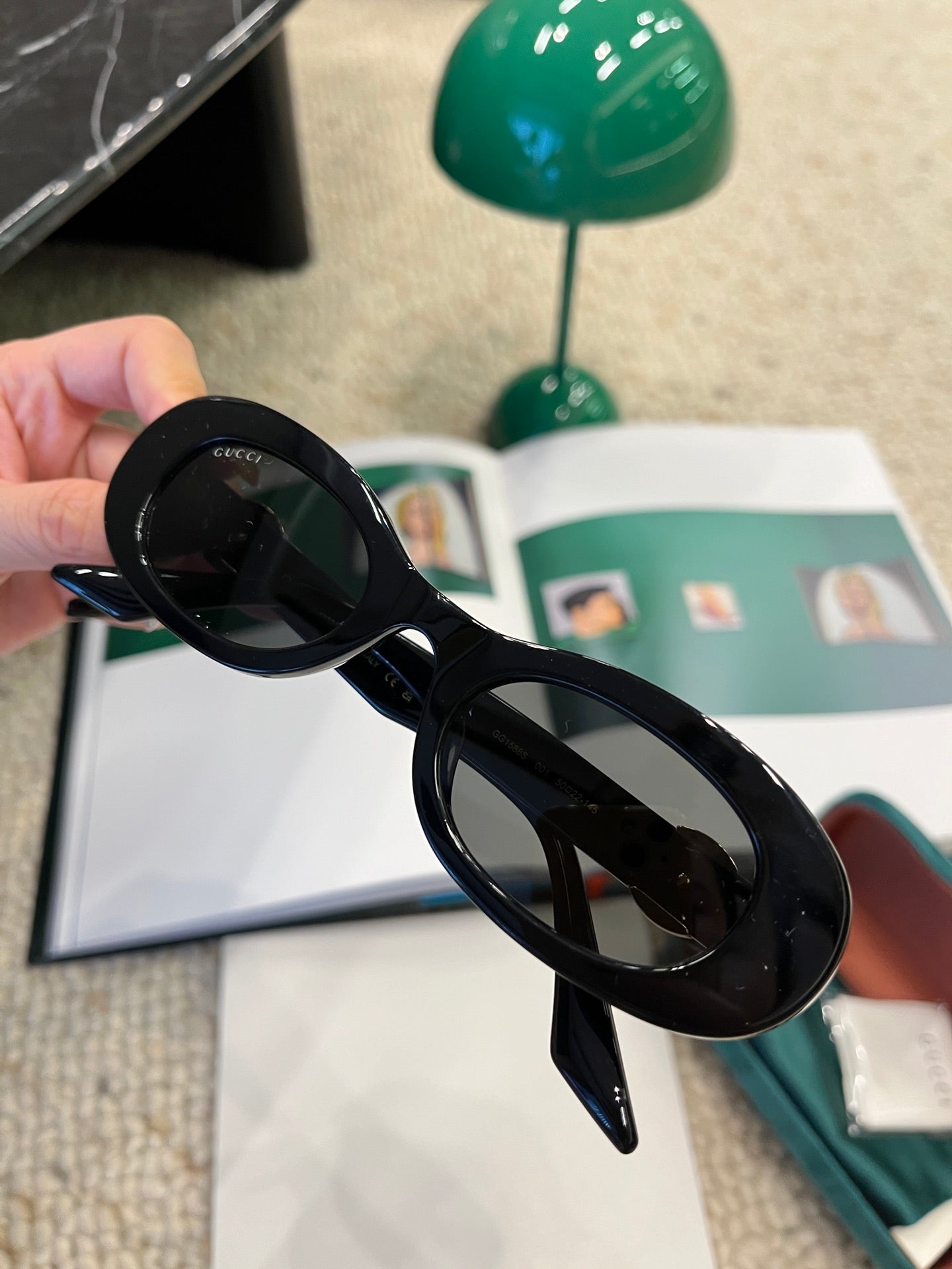 Gucci GG1588S Oversized Cat-Eye Sunglasses | Pre-Loved Luxe Design