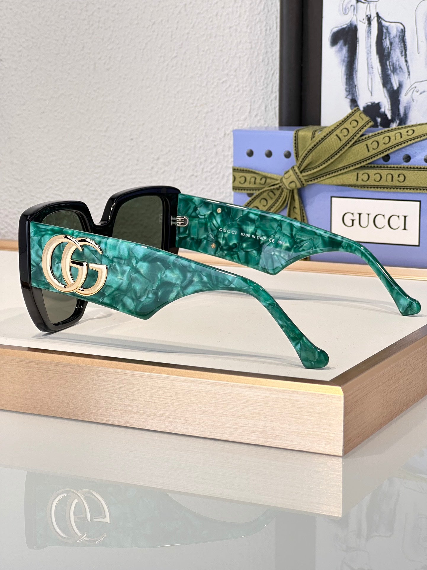 Gucci GG0956S Square Sunglasses | Pre-Loved Geometric Statement