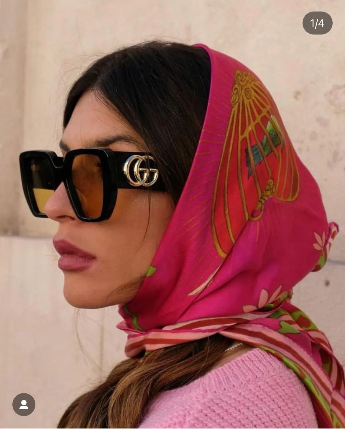 Gucci GG0956S Square Sunglasses | Pre-Loved Geometric Statement