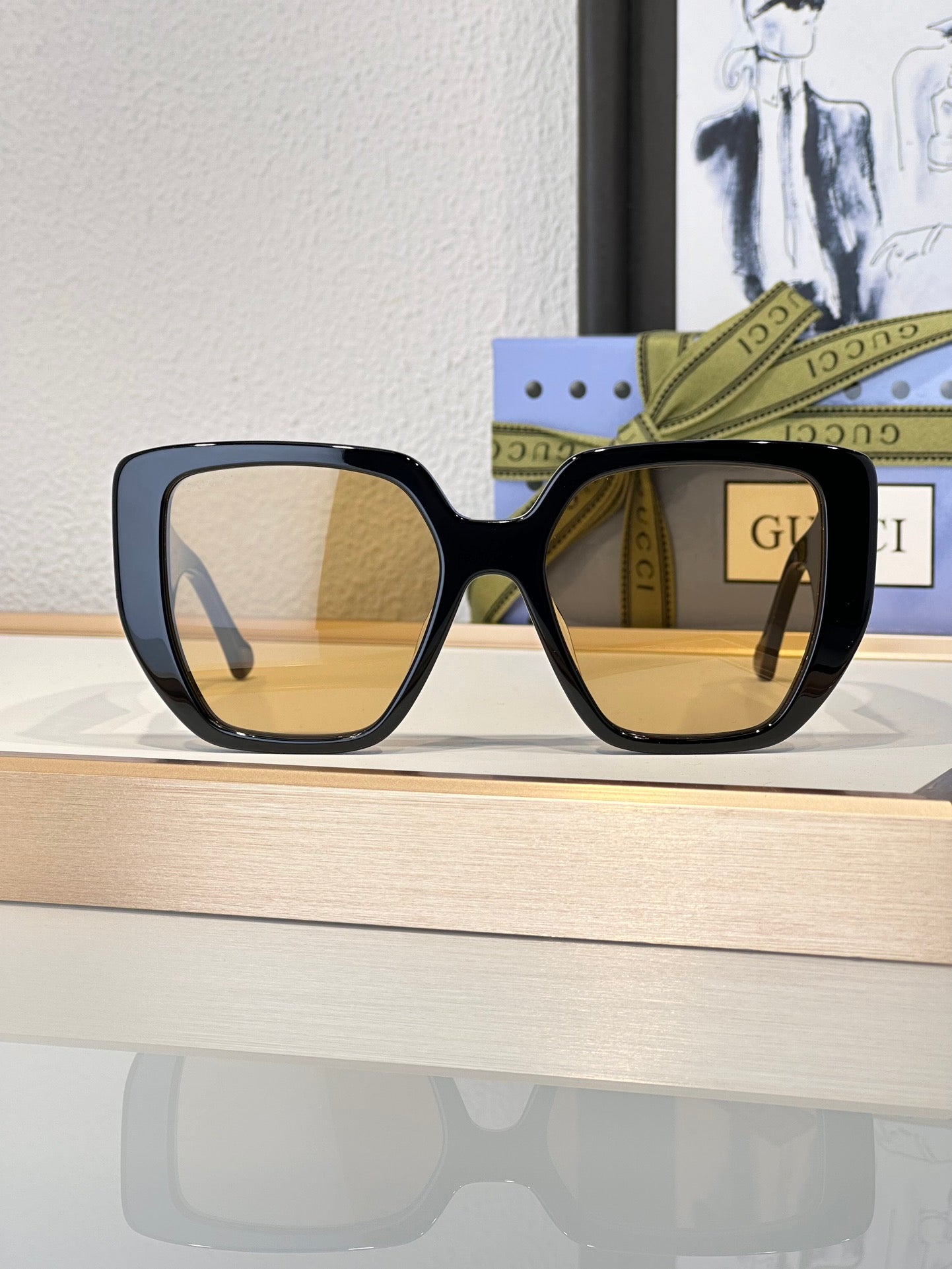 Gucci GG0956S Square Sunglasses | Pre-Loved Geometric Statement