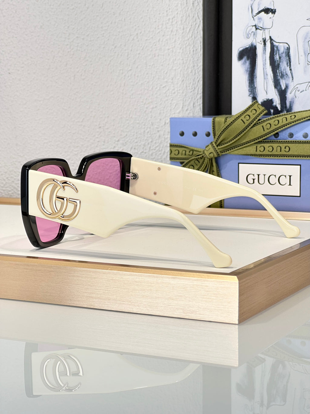 Gucci GG0956S Square Sunglasses | Pre-Loved Geometric Statement