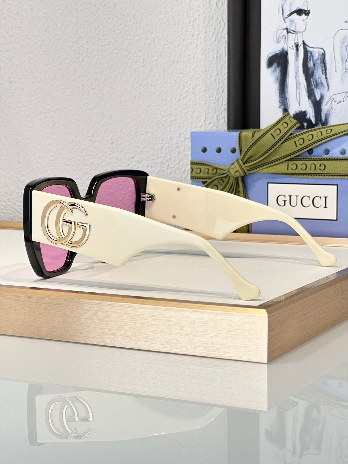 Gucci GG0956S Square Sunglasses | Pre-Loved Geometric Statement