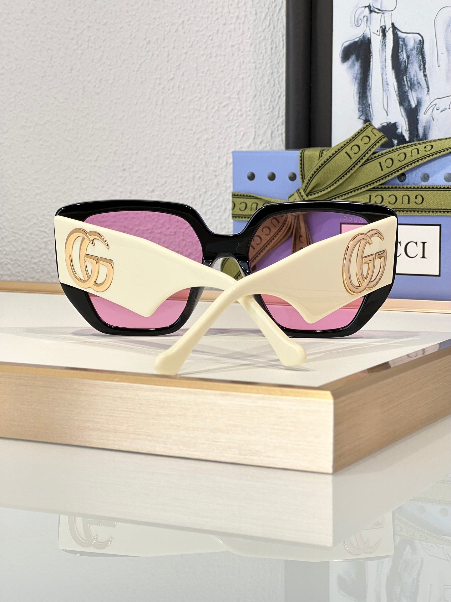 Gucci GG0956S Square Sunglasses | Pre-Loved Geometric Statement