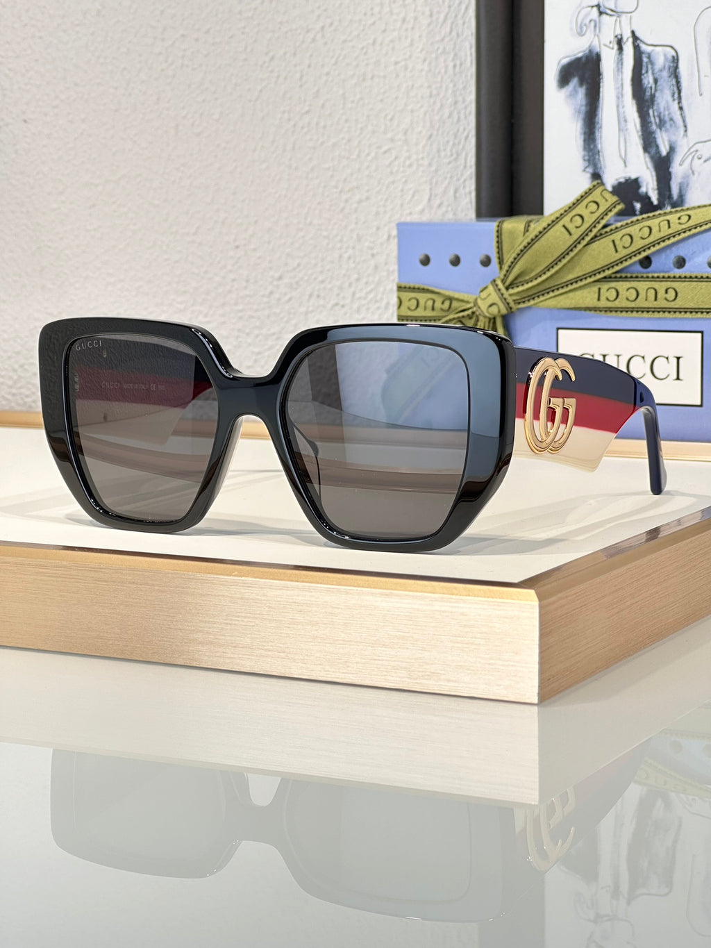 Gucci GG0956S Square Sunglasses | Pre-Loved Geometric Statement