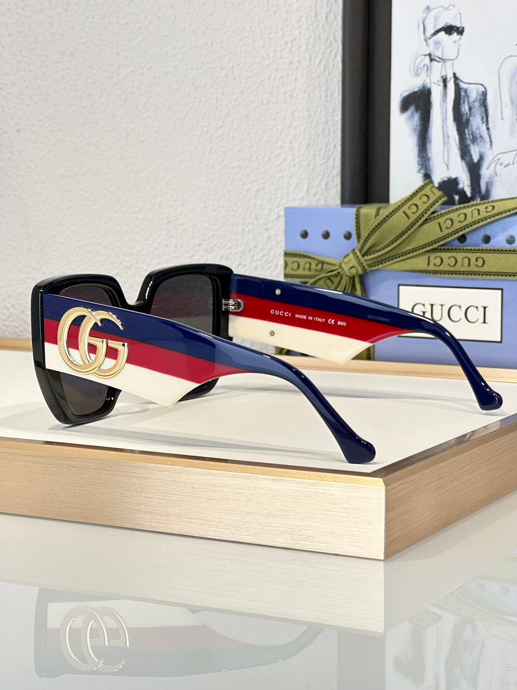 Gucci GG0956S Square Sunglasses | Pre-Loved Geometric Statement