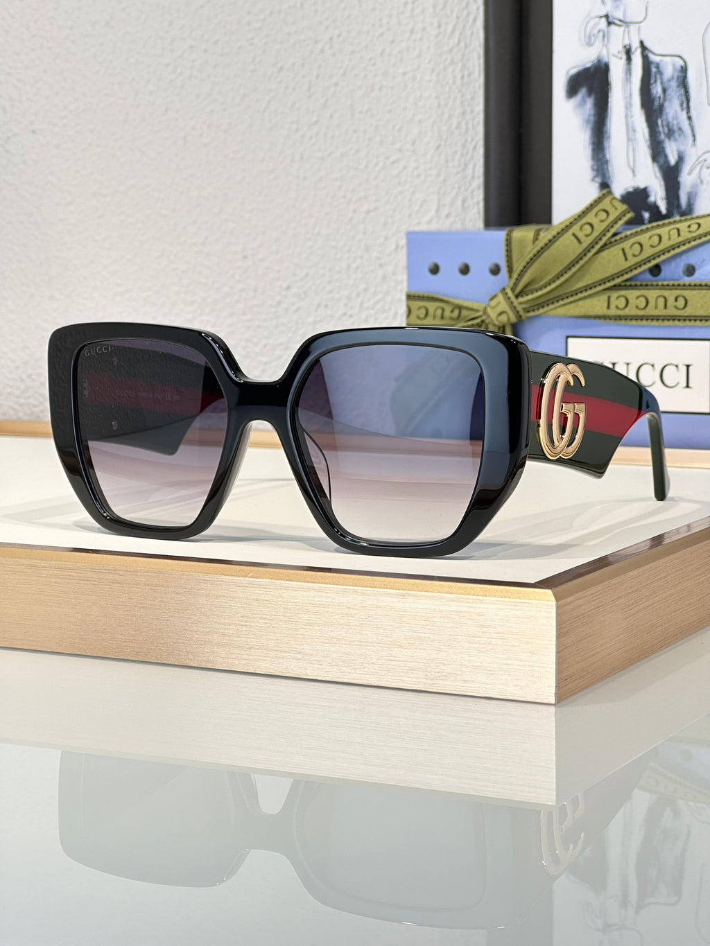 Gucci GG0956S Square Sunglasses | Pre-Loved Geometric Statement