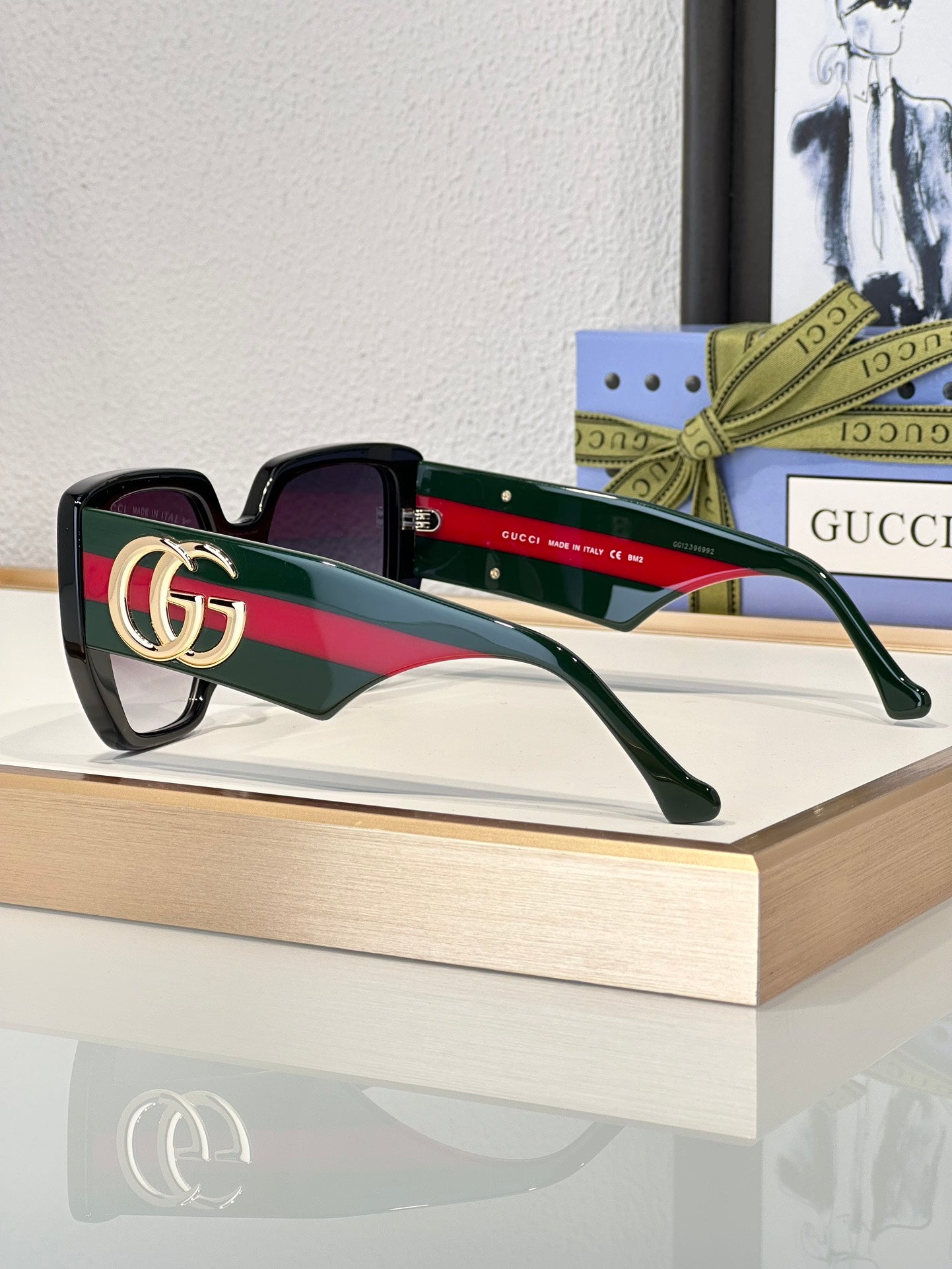 Gucci GG0956S Square Sunglasses | Pre-Loved Geometric Statement