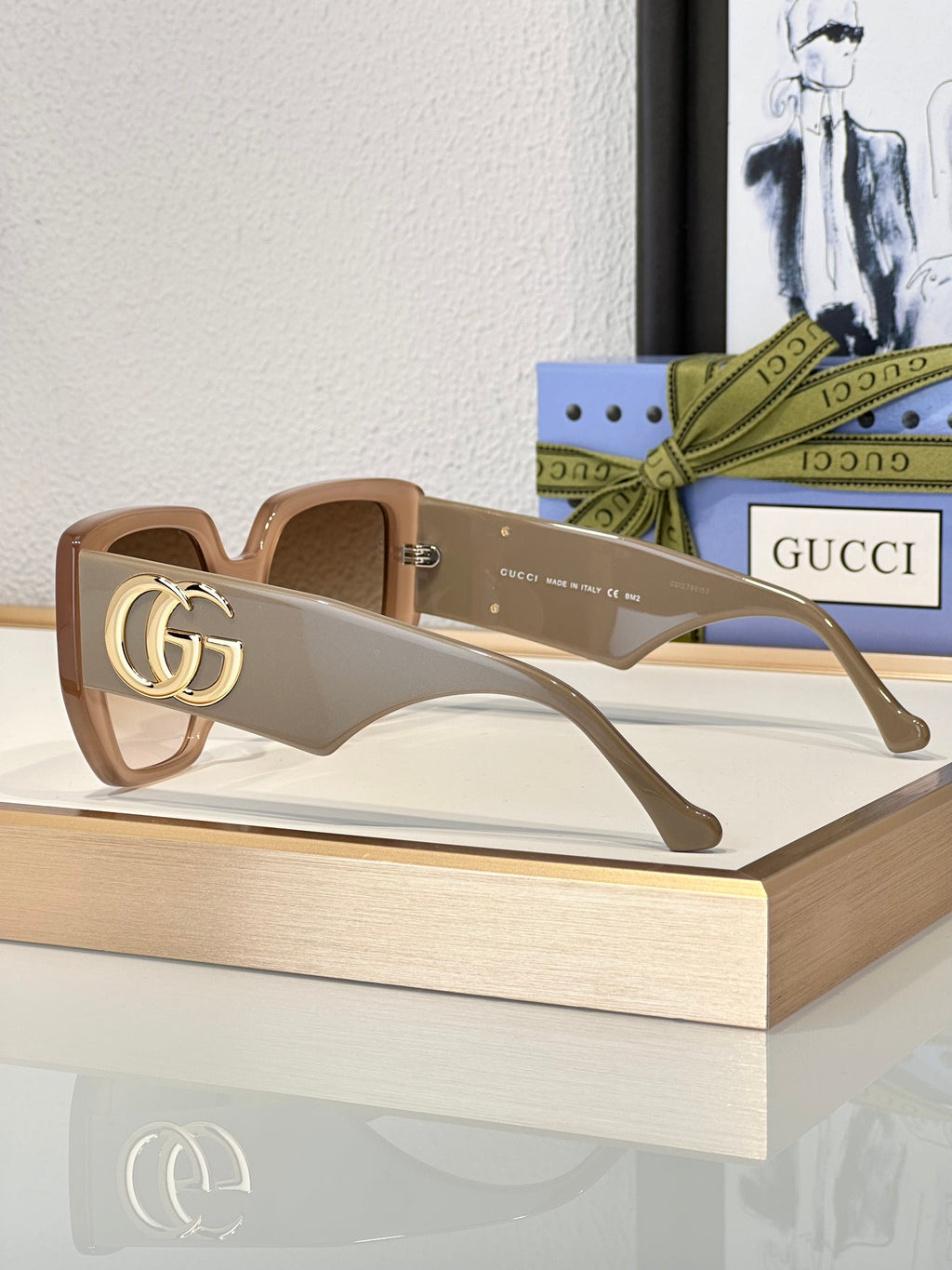 Gucci GG0956S Square Sunglasses | Pre-Loved Geometric Statement