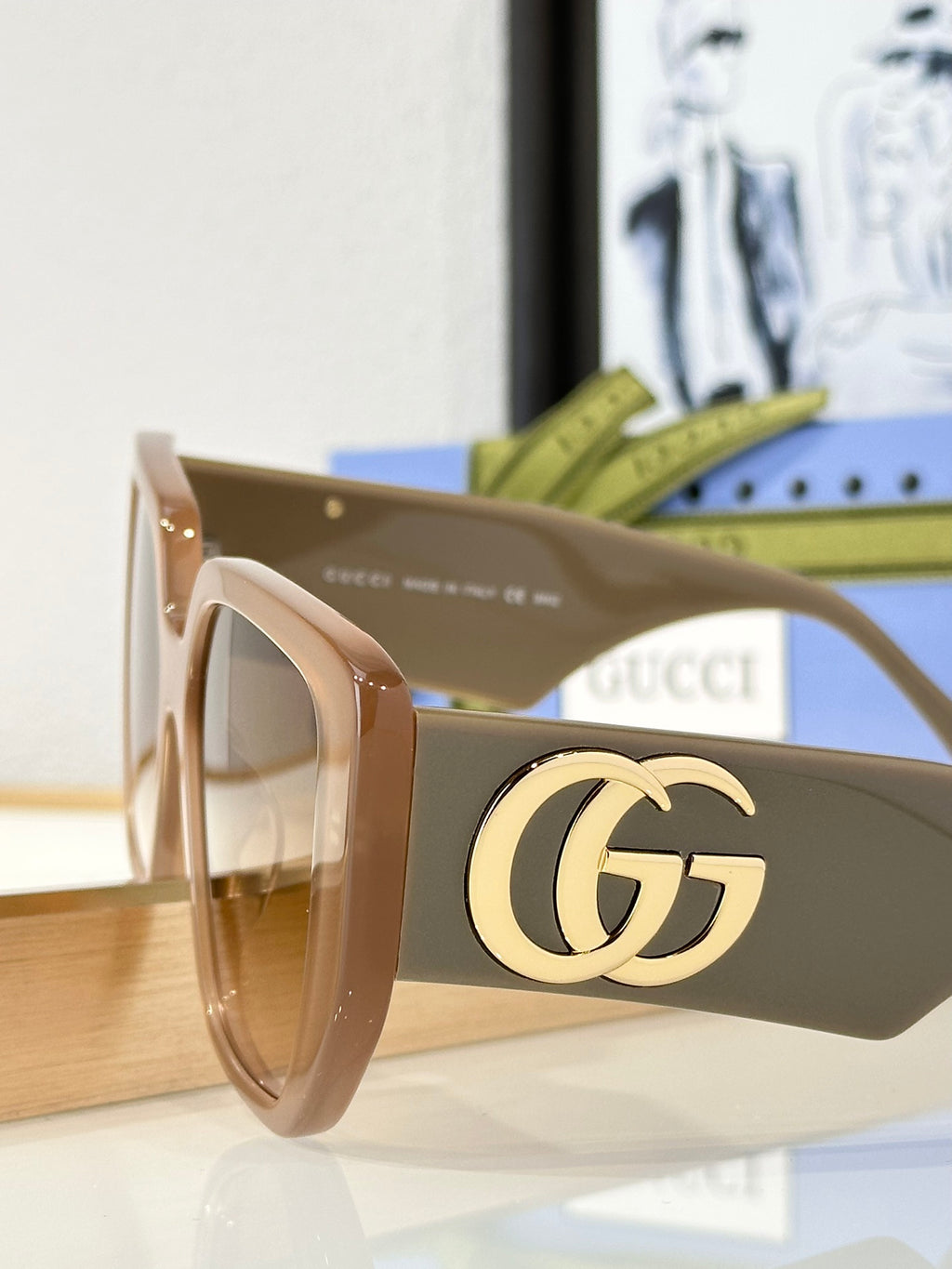 Gucci GG0956S Square Sunglasses | Pre-Loved Geometric Statement